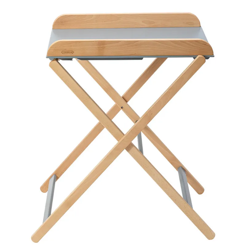 Table à langer pliante Jade hybride bleu gris