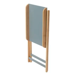 Table à langer pliante Jade hybride bleu gris