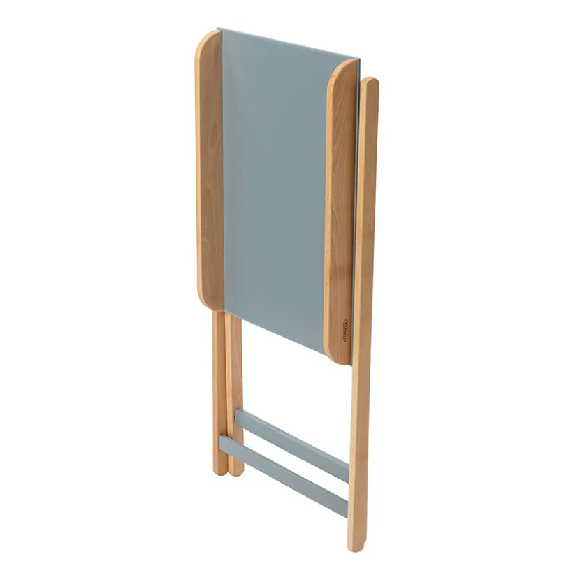 Table à langer pliante Jade hybride bleu gris