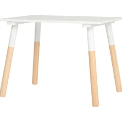 Table maternelle blanche