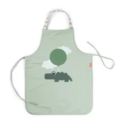 Tablier de cuisine imperméable Happy Clouds vert