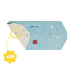 Tapis de bain XXL - Bleu