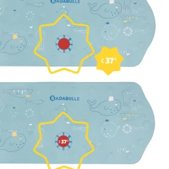 Tapis de bain XXL - Bleu