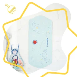 Tapis de bain XXL - Bleu