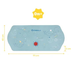 Tapis de bain XXL - Bleu