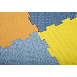 Tapis de dalles en mousse texturées 90 x 90 cm