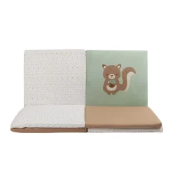 Tapis de motricité pliable 180 x 120 cm Roi des Forêt