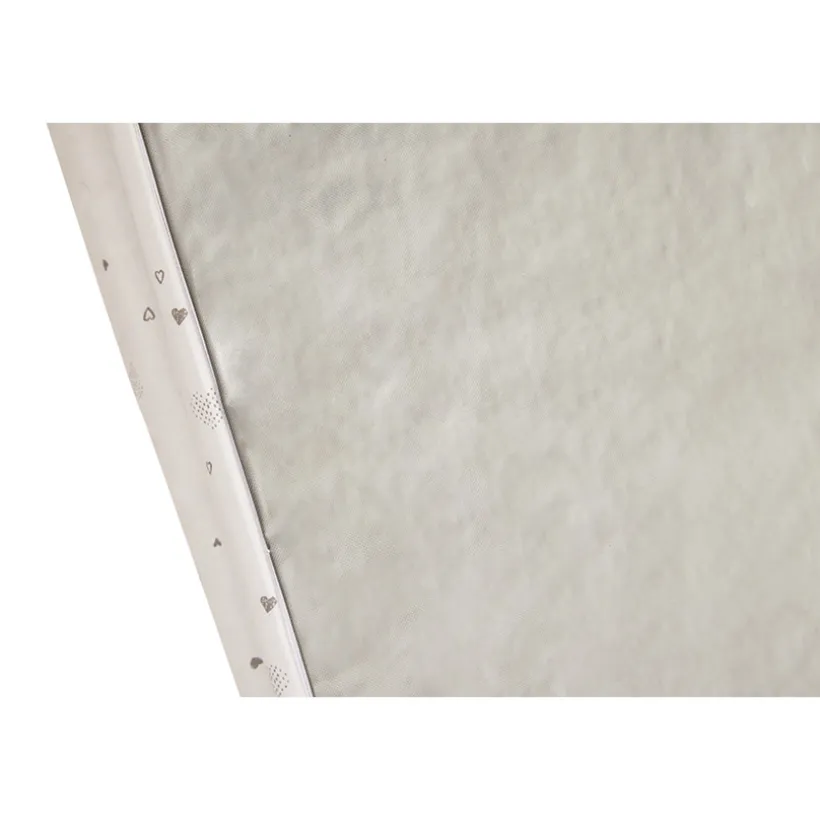 Tapis de motricité pliable 120 x 120 cm imprimé cœurs