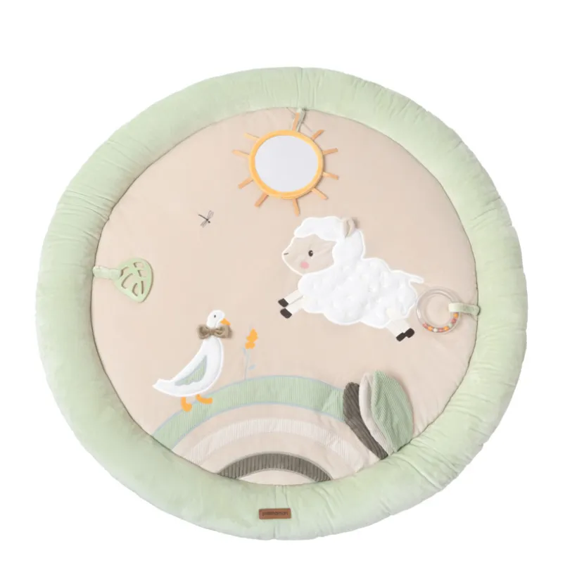 Tapis d'éveil en velours La Vie à la Ferme
