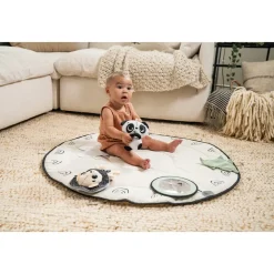 Tapis d'éveil Luxe Gymini avec arche en bois Black&White