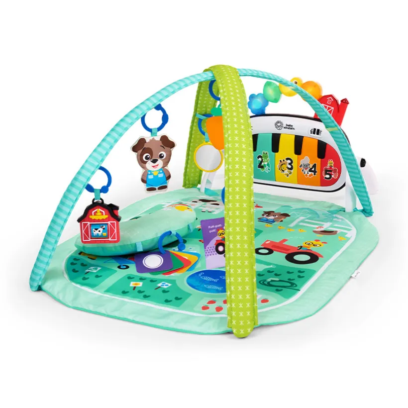 Tapis d'éveil musical 4 en 1 Kickin'Tunes Farm Explorers