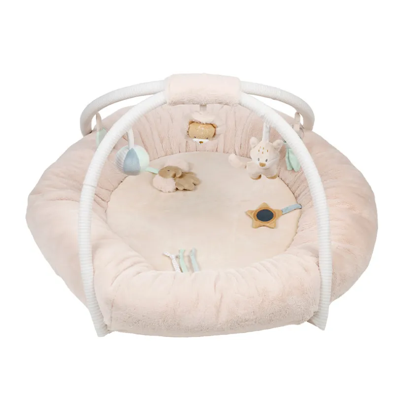 Tapis d'éveil pouf avec arches Ernest & Oli - Flo