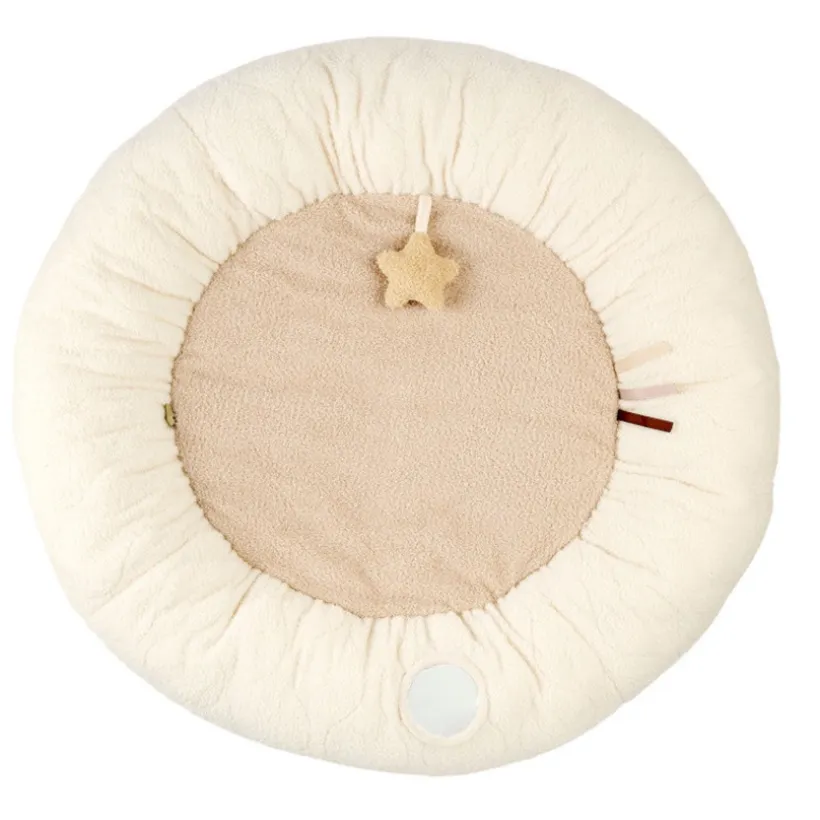 Tapis d'éveil pouf avec arches 90x90cm Teddy Bouclette