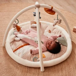 Tapis d'éveil Veloudoux Girafe Tiga Stegi & Ops