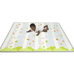 Tapis d'éveil XXL pliable et réversible 200 x 180 cm