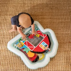 Tapis à eau d'éveil sensoriel sur le thème de la ferme