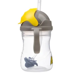 Tasse anti-fuites avec anse et paille Batman