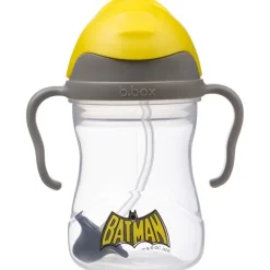 Tasse anti-fuites avec anse et paille Batman