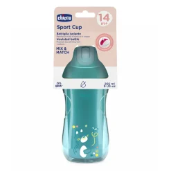 TASSE A PAILLE DE SPORT BLEU 14M+