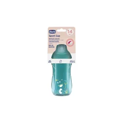 TASSE A PAILLE DE SPORT BLEU 14M+