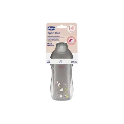 TASSE A PAILLE DE SPORT GRIS 14M+