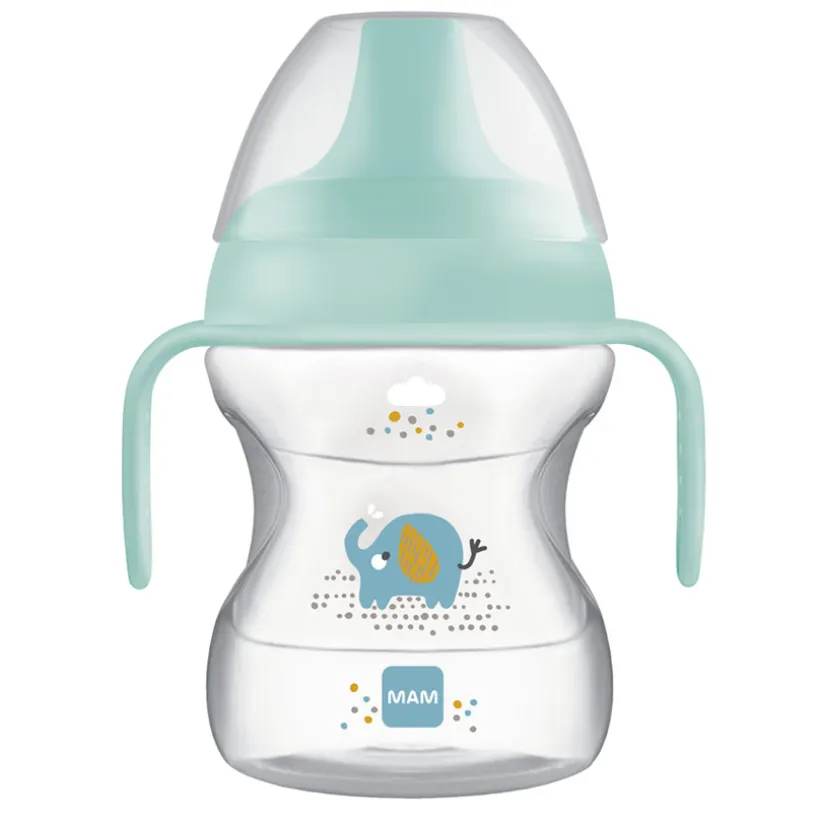 Tasse d’apprentissage décorée avec poignée 6m+ 190 ml