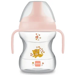 Tasse d’apprentissage décorée avec poignée 6m+ 190 ml