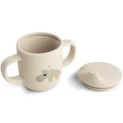 Tasse d'apprentissage en silicone Celebration Sable