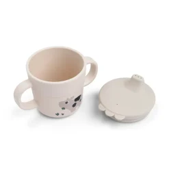 Tasse d'apprentissage 2 en 1 Tiny Farm sable