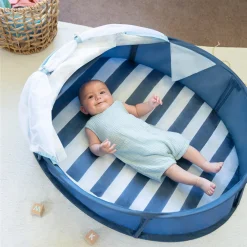 Tente Babyni aire de jeux anti-UV - Marinière