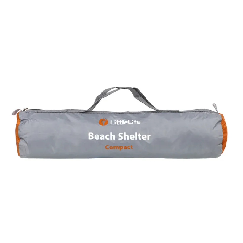 Tente de plage anti-UV compacte orange
