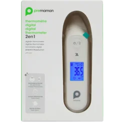 Thermomètre auriculaire blanc