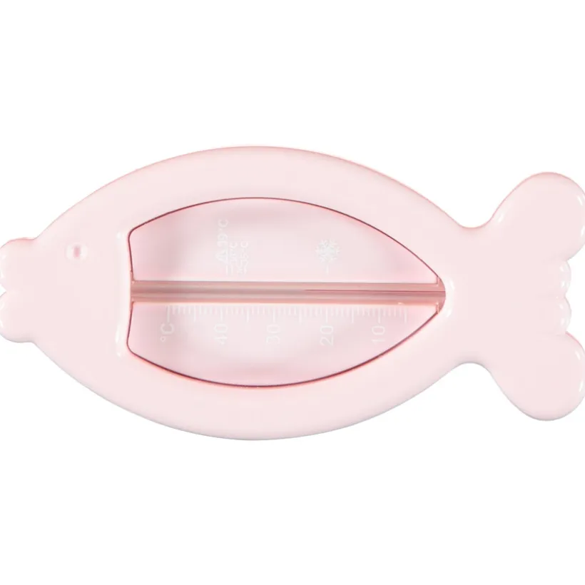 Thermomètre de bain forme poisson - Rose