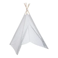 Tipi en toile grise 160 cm