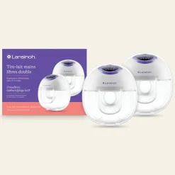 Tire-lait mains libres Double Blanc