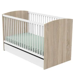 Tiroir de lit access bois blanc 140 x 70 cm
