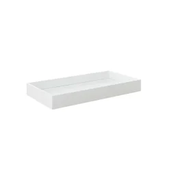 Tiroir de lit 120 cm - Basile - Blanc