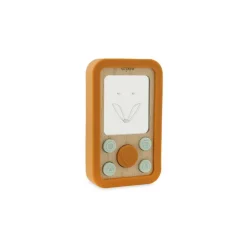 Téléphone en silicone et bois Mr Fox