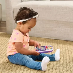 Téléphone interactif Allô bébé Messages magiques rose
