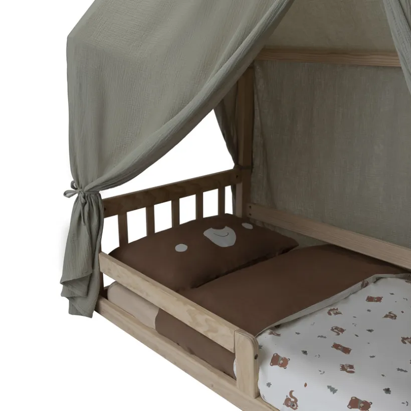 Toile en gaze de coton pour lit Premissori