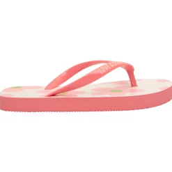 Tongs bride printée imprimé fleurs pour fille avec lanière selon l'âge