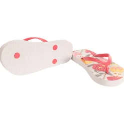 Tongs imprimé floral pour fille