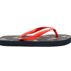 Tongs imprimé voiliers pour garçon avec lanière selon l'âge