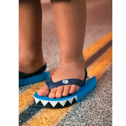 Tongs print requin pour bébé garçon