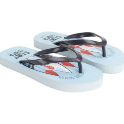 Tongs print surf pour garçon avec lanière selon l'âge