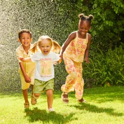 Top à bretelles imprimé fantaisie pour fille