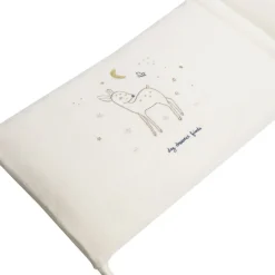 Tour de lit 3 pans en velours Little Deer écru