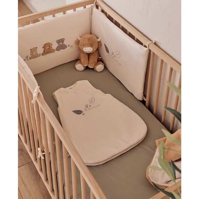 Tour de lit réversible veloudoux Fluffy Orso Lily