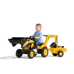 Tractopelle à pédales Komatsu