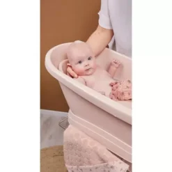 Transat de bain Uni Pale Pink